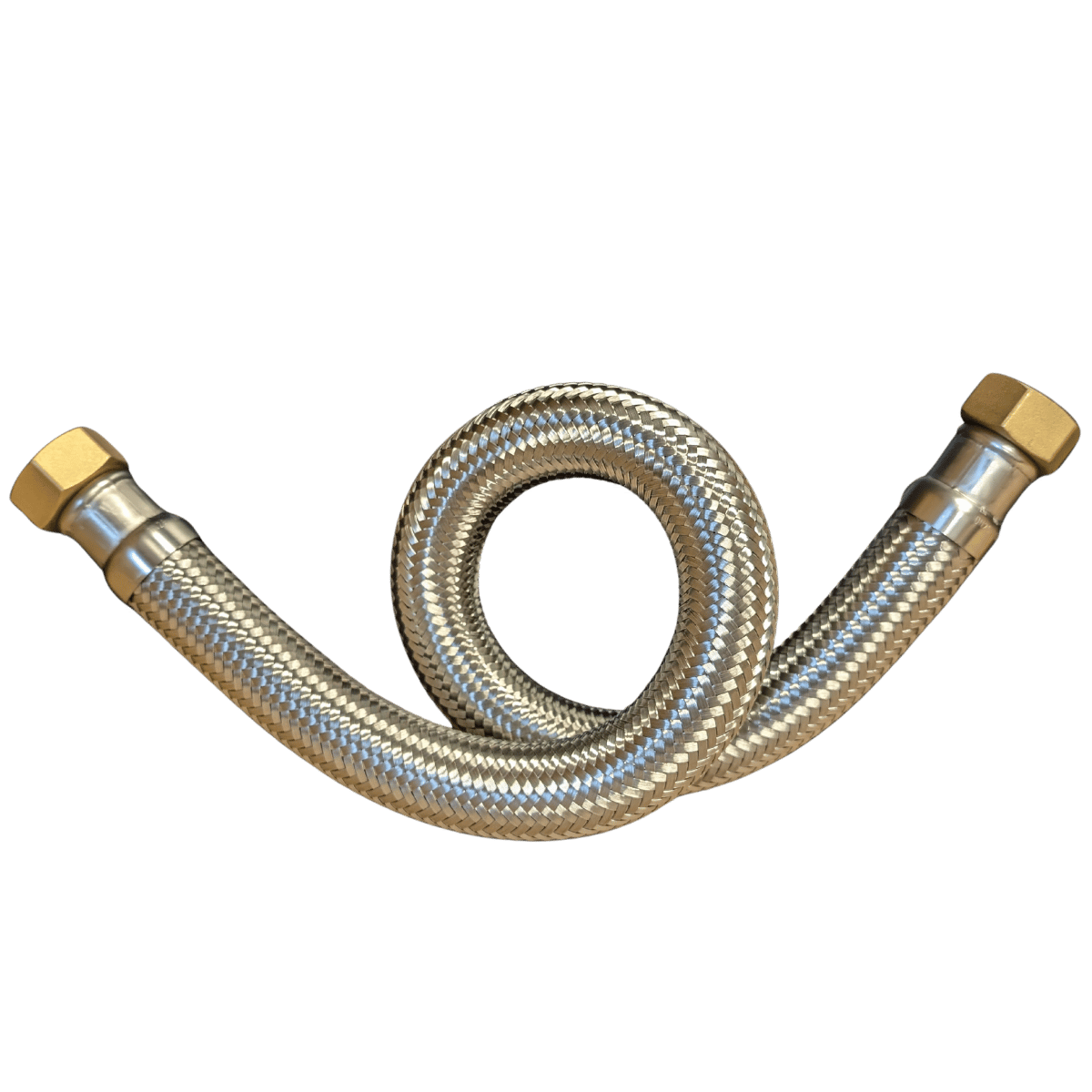 308.2506 1" x 600mm Maxaflex Stainless Steel Hose F & F