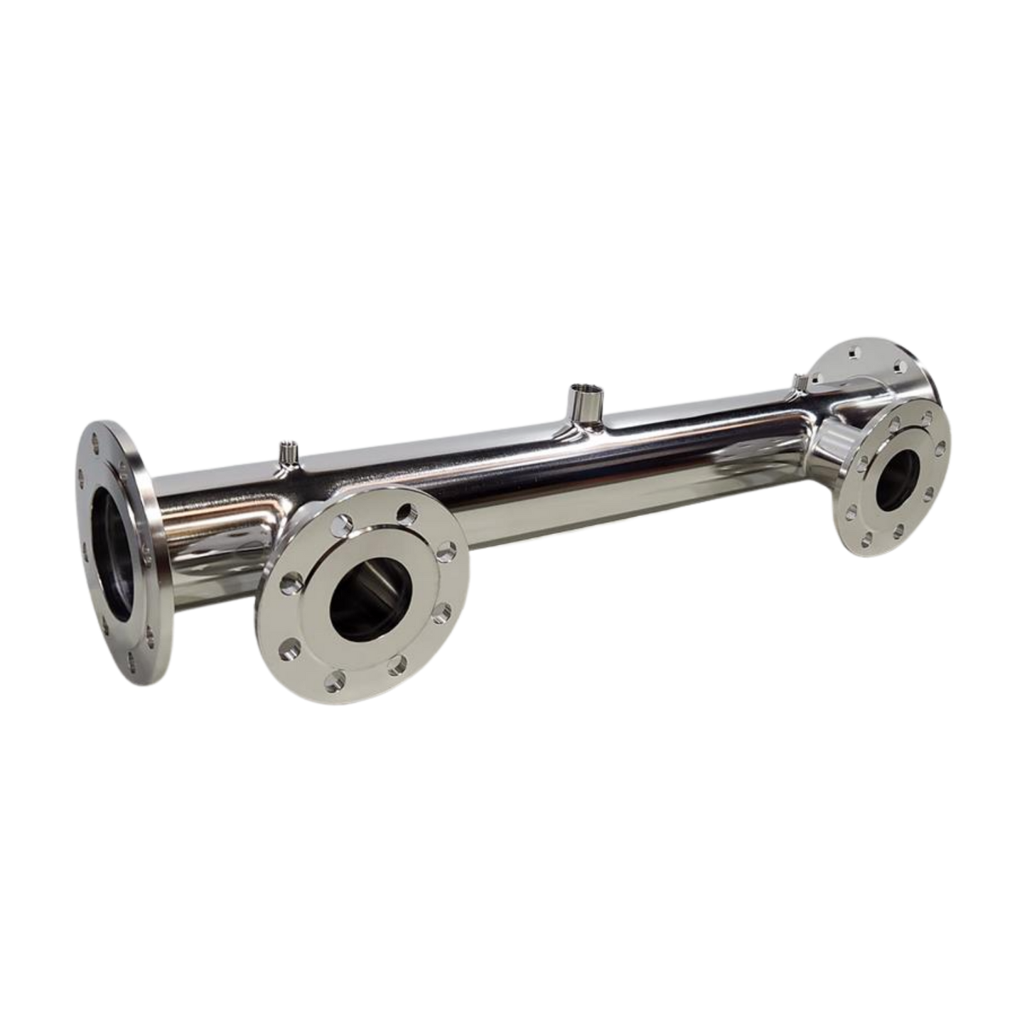 100mm Flanged Dual Pump Manifold with 65mm offtakes
