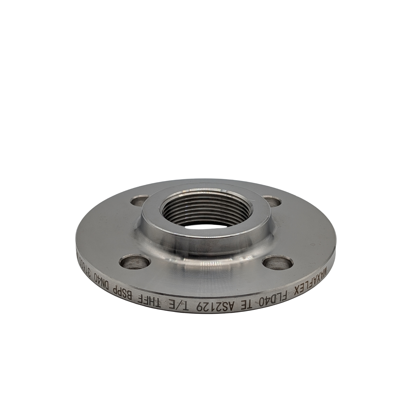 1 1/2" Table E Stainless Steel Threaded BSP Flange