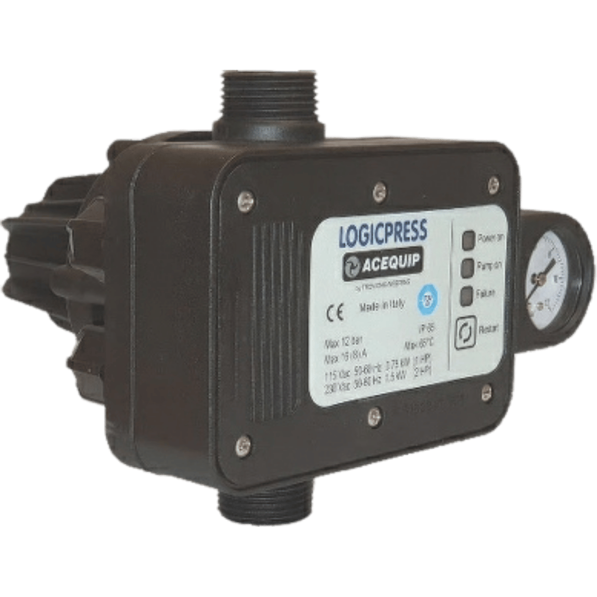 Acequip Logicpress Auto Restart Pump Controller 1.5 Bar