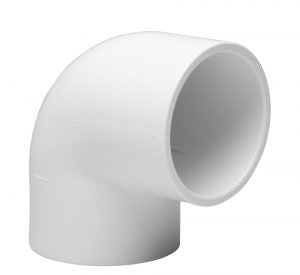1 1/2" (40mm) PVC 90-Degree Elbow
