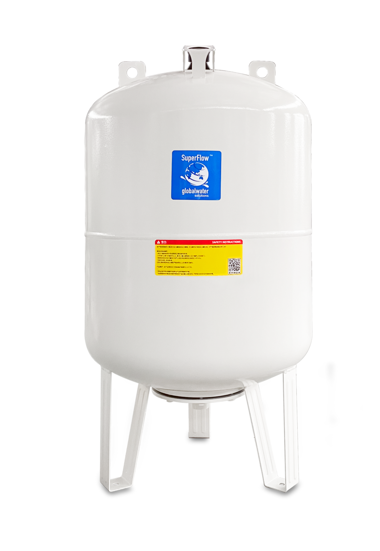 Superflow Pressure Vessel - 300L 16bar Vertical Crated
