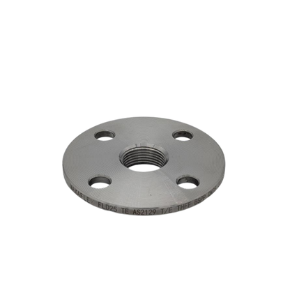1" Table E PN25 Stainless Steel Threaded BSP Flange