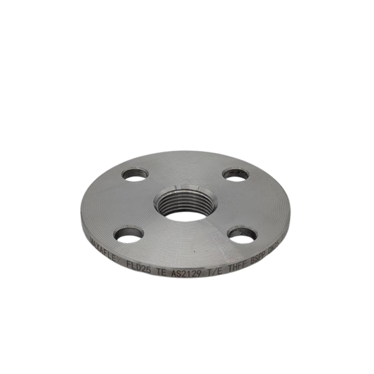 1" Table E PN25 Stainless Steel Threaded BSP Flange