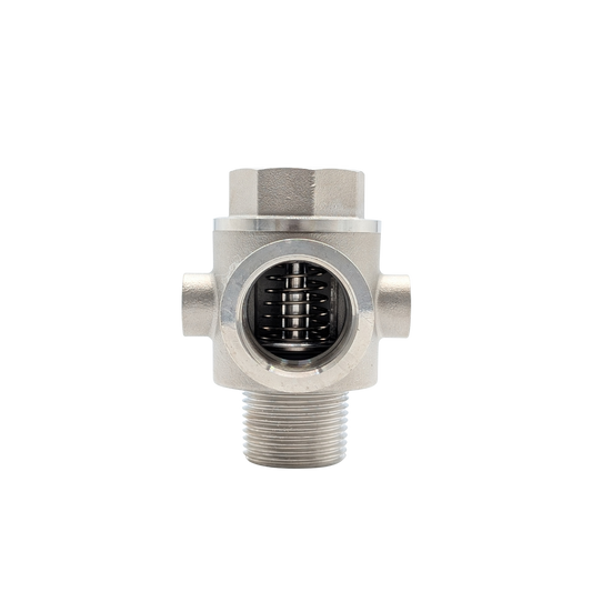 25mm Five Way Tee Check Valve
