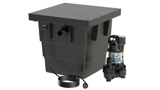BlueSelect Stormwater Pump Pit - Series 450 with Class A Gal Grate - BSVA/150/50/1 Pump