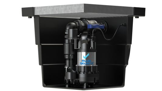 BlueSelect Greywater Sump Pump Pit – 450 Series with BSVA/250/50/1