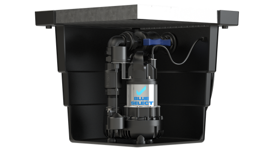 BlueSelect Stormwater Pump Pit - Series 450 with Class A Gal Grate - BSVA/250/50/1 Pump