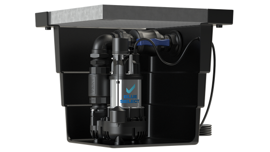 BlueSelect Greywater Sump Pump Pit – 450 Series with BSVA/400/50/1