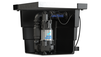 BlueSelect Greywater Pump Pit - Series 450 with Class A Gal Solid Top - BSVA/400/50/1 Pump