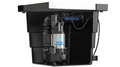BlueSelect Stormwater Pump Pit - Series 450 with Class A Gal Grate - BSVA/750/50/1 Pump