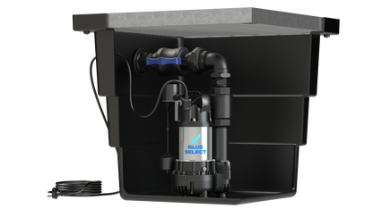 BlueSelect Greywater Pump Pit - Series 600 with Class A Gal Solid Top - BSVA/750/50/1 Pump