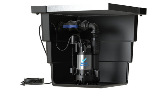 BlueSelect Stormwater Pump Pit - Series 600 with Class A Gal Grate - BSVA/750/50/1 Pump