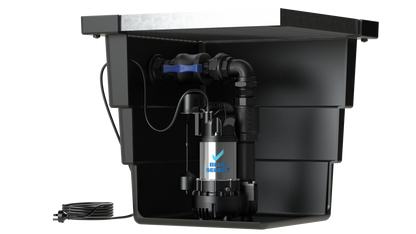 BlueSelect Greywater Pump Pit - Series 600 with Class A Gal Solid Top - BSVA/750/50/1 Pump