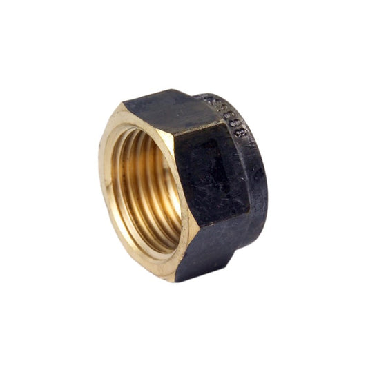 1 1/4" Brass Cap