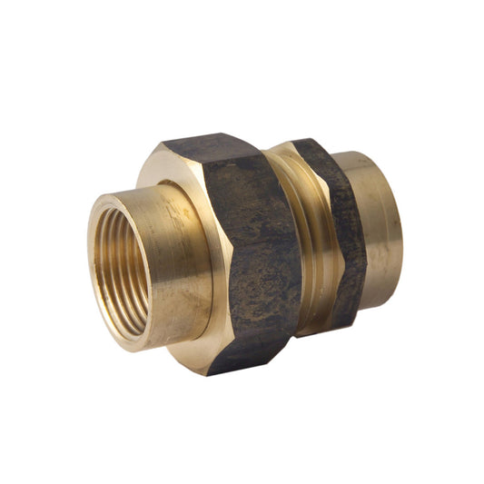 1 1/2" Brass F & F Union
