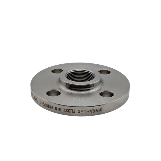 1 1/4" DIN PN25 Stainless Steel BSP Threaded Flange