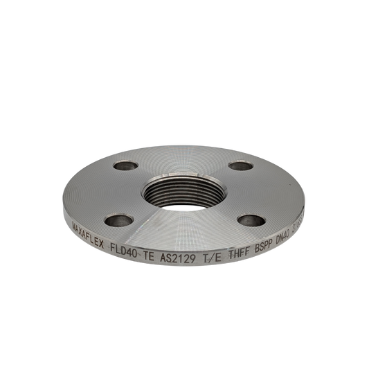 1 1/2" Table E PN25 Stainless Steel Threaded BSP Flange
