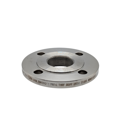 2" DIN PN25 Stainless Steel BSP Threaded Flange