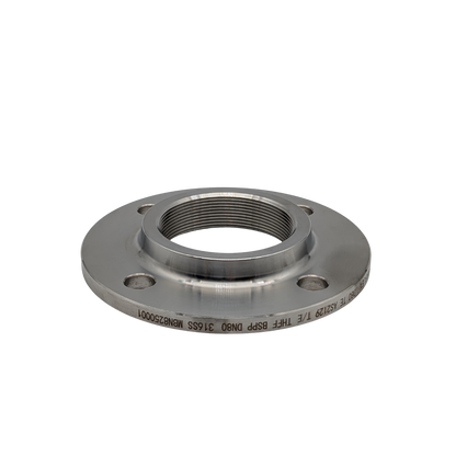 3" Table E PN25 Stainless Steel Threaded BSP Flange