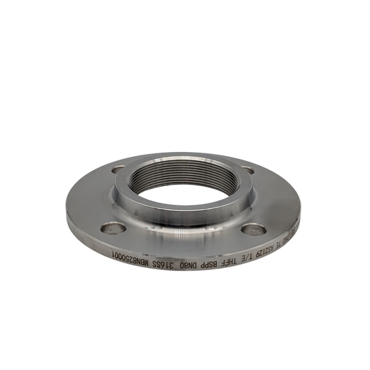 3" Table E PN25 Stainless Steel Threaded BSP Flange