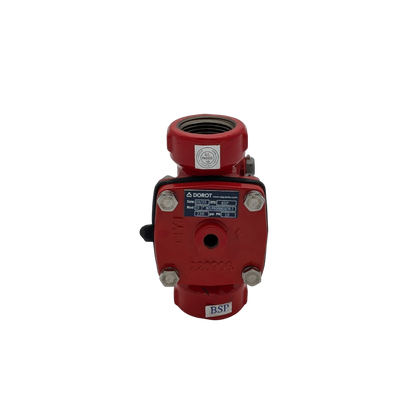 25mm BSPF Globe Valve S44 VALVE RED Basic Valve CRV Diaphragm (CI, Body Only)