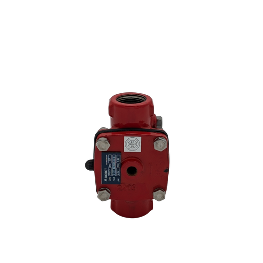 20mm BSPF Globe Valve S44 VALVE RED Basic Valve CRV Diaphragm (CI, Body Only)