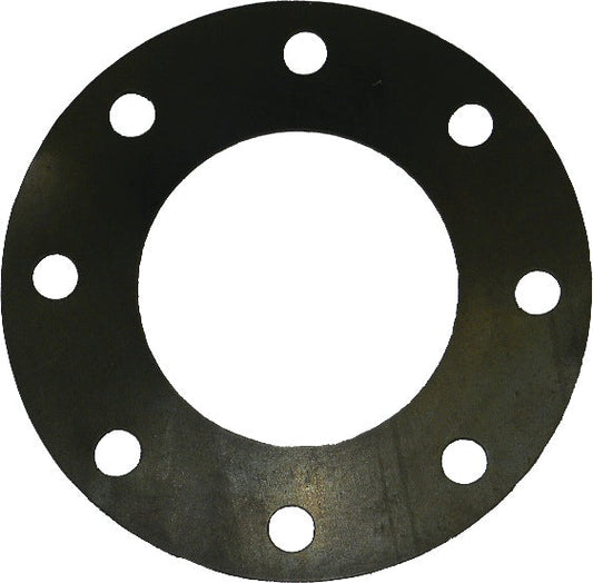 FGNR-D-02.50 2 1/2" (65mm) DIN Flange Gaskets  3mm  Natural Rubber - Pressure Rating: 145psi