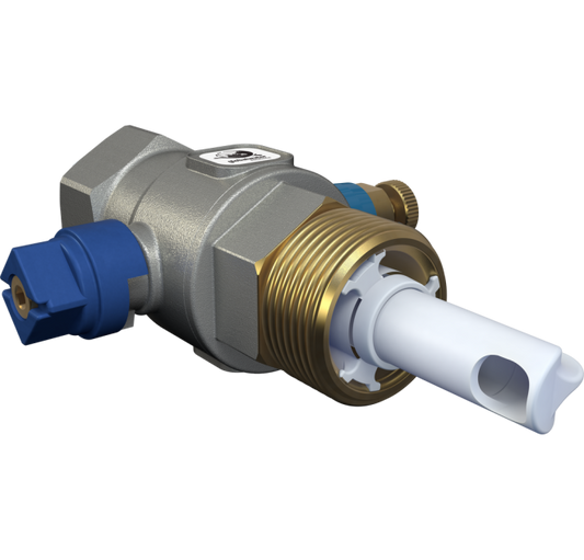 GWS FlowThru Adaptor with Drain and Isolating Valve