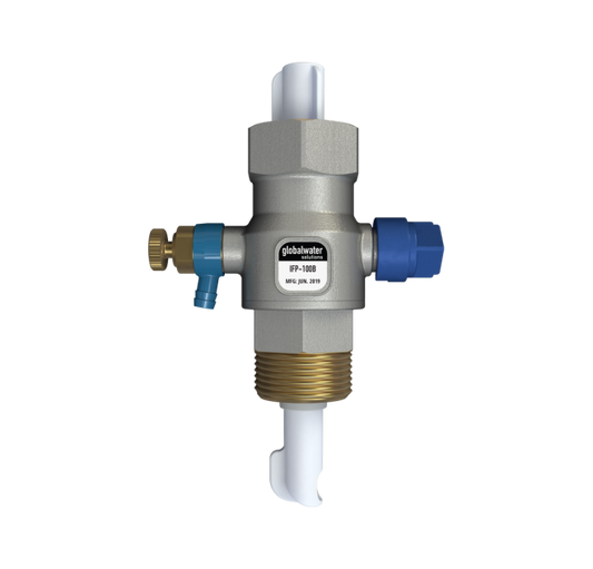 GWS FlowThru Adaptor with Drain and Isolating Valve