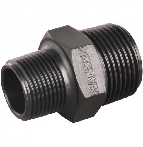 2" x 1 1/4" Poly Hex Nip