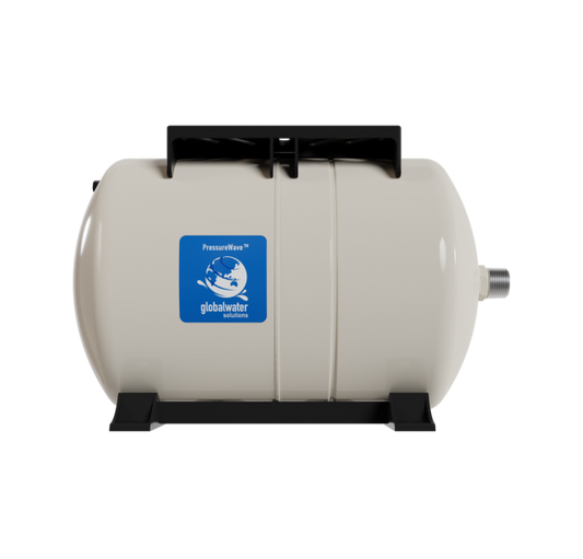 GWS Pressure Wave Horizontal Pressure Tank 10 Bar 20 Litre