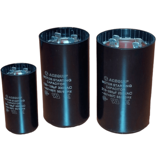 125V 30uF - 36uF Acequip Motor Start Capacitor