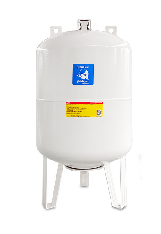 Superflow Pressure Vessel - 300L 16bar Vertical Crated