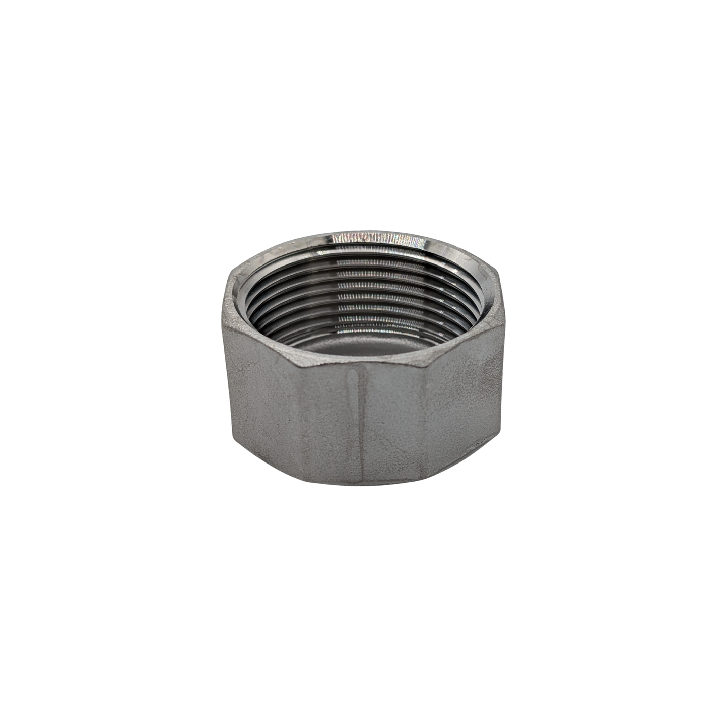 316SS 32mm (1 1/4") Threaded SS End Cap
