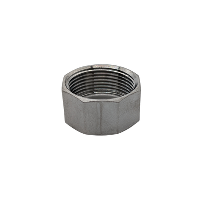 316SS 32mm (1 1/4") Threaded SS End Cap