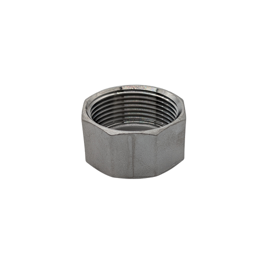 316SS 32mm (1 1/4") Threaded SS End Cap