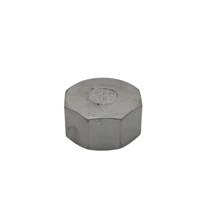 50mm (2”)  Threaded SS End Cap
