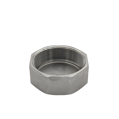 65mm (2 ½”) Threaded SS End Cap