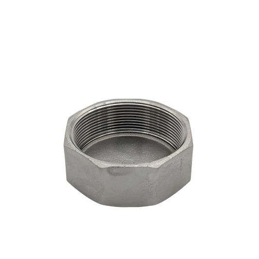 65mm (2 ½”) Threaded SS End Cap