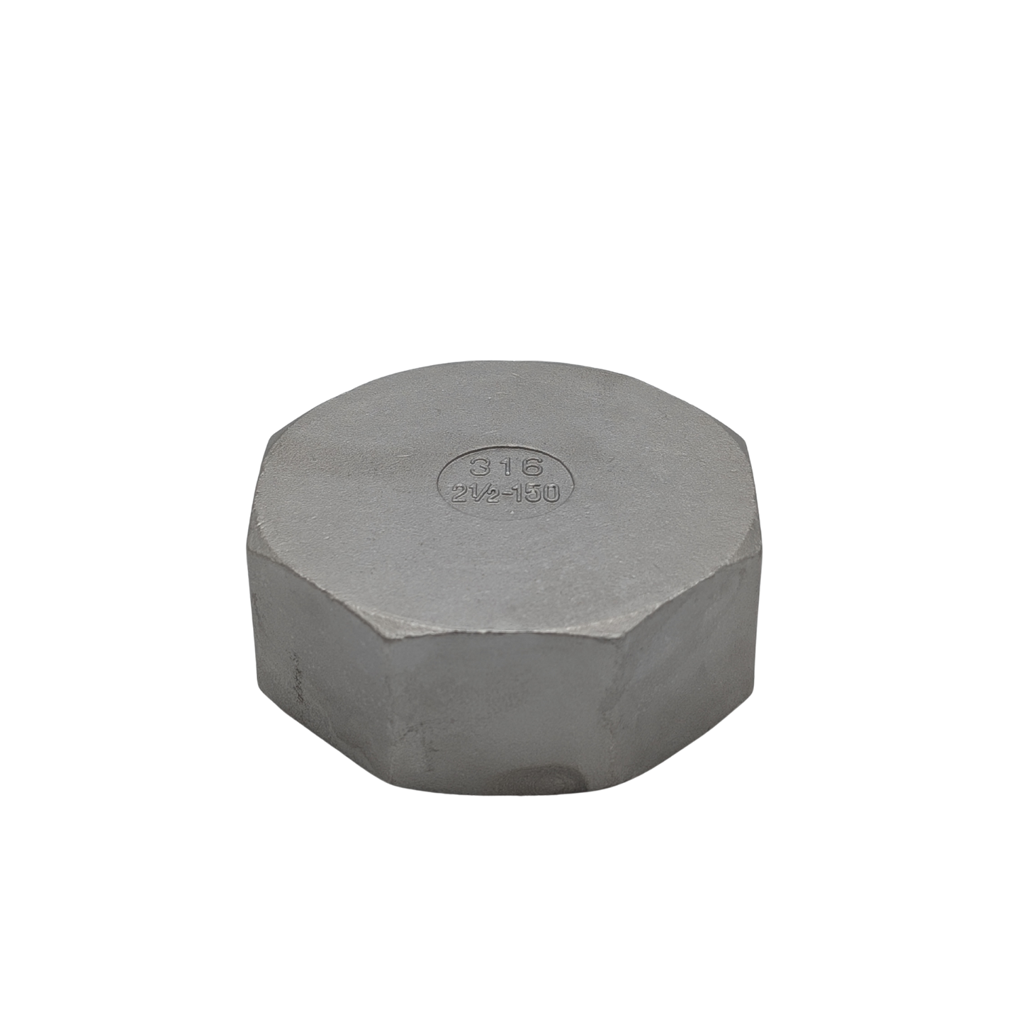 65mm (2 ½”) Threaded SS End Cap
