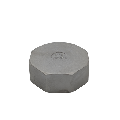 65mm (2 ½”) Threaded SS End Cap