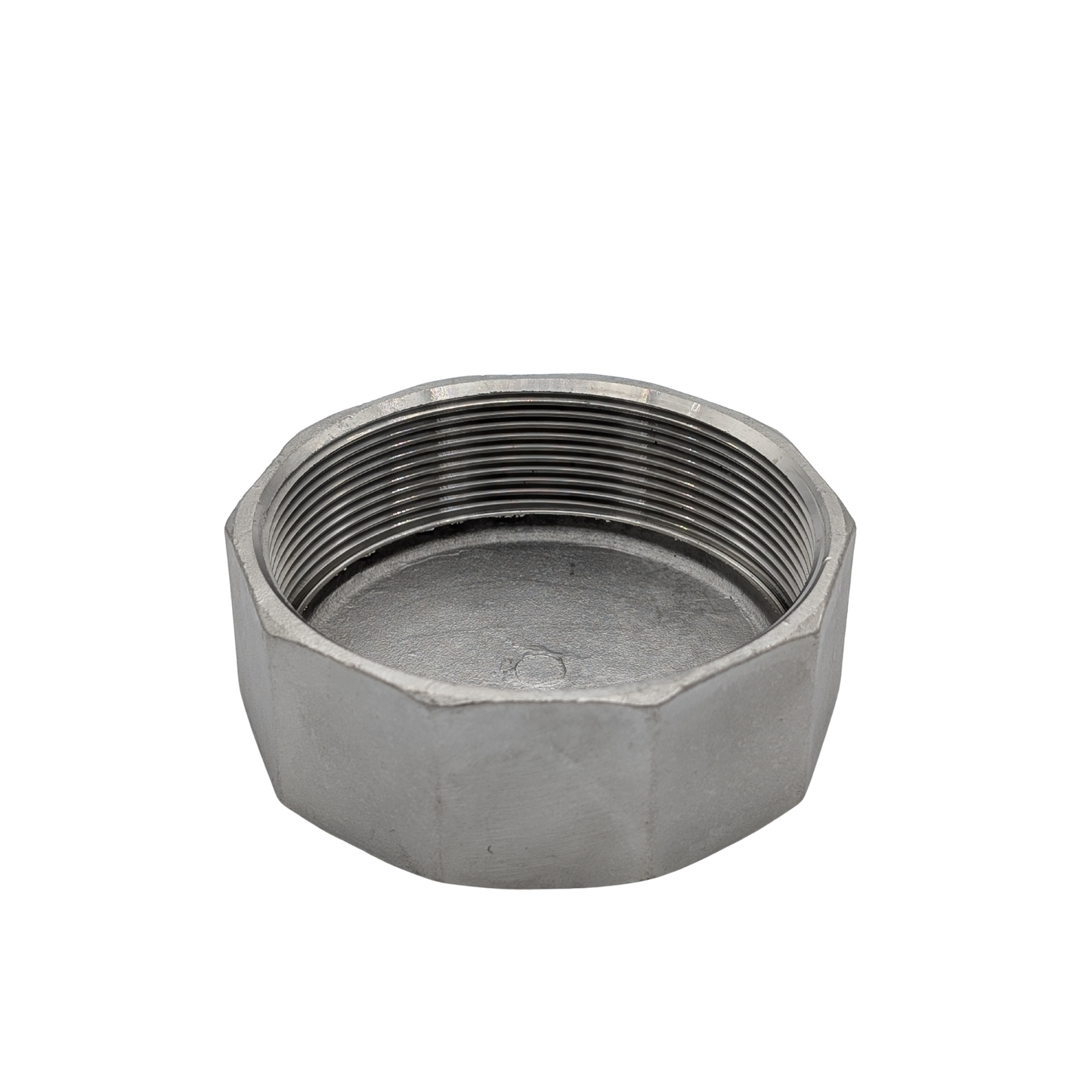 80mm (3”) Threaded SS End Cap