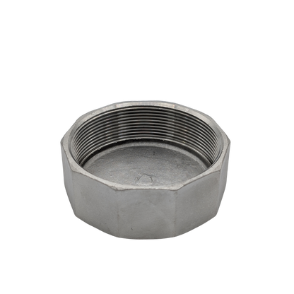 80mm (3”) Threaded SS End Cap