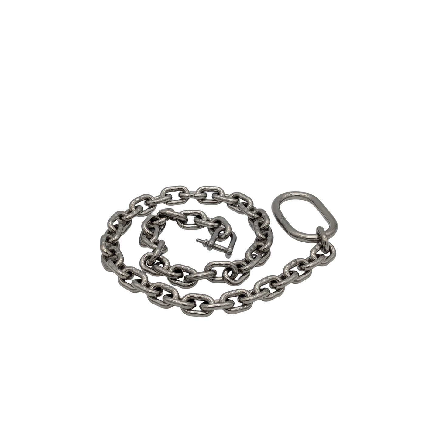 304SS 6mm Chain 1m with D Shackle and Eyelet